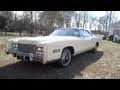 1976 Cadillac Eldorado Convertible Start Up, Engine, and In Depth Tour