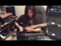 Bumblefoot recording fretless guitar solo to "Little Brother Is Watching"