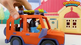 Best Toy Videos For Kids - Bluey Gets A New House & Bluey Goes To School With Peppa Pig!
