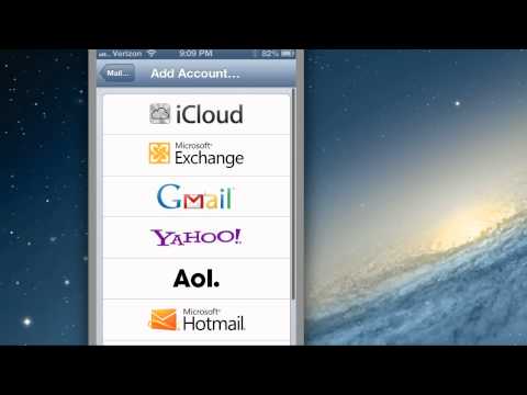 how to setup gmail on the iphone using ios 6