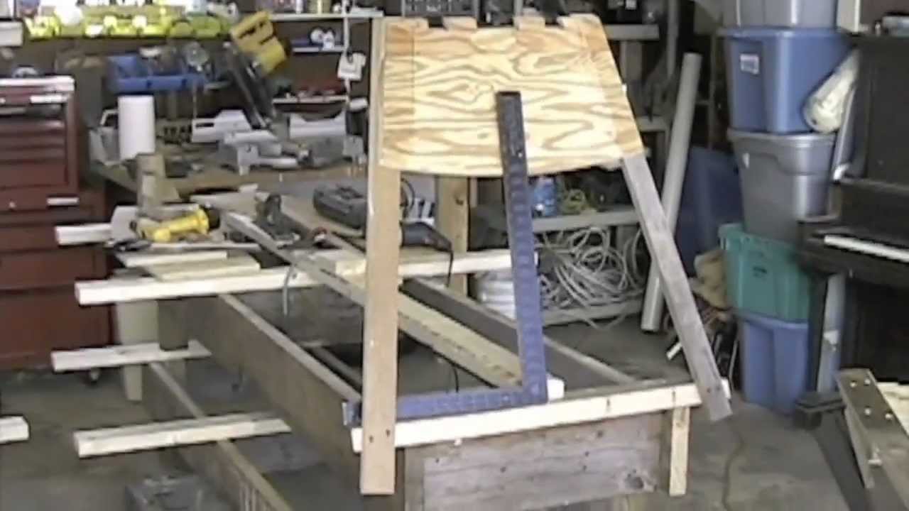 Building a plywood Optimist Pram (dinghy) - Part 2 - YouTube