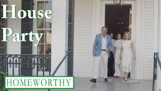 House Party Tour Inside A Glamorous Progressive Dinner In New Orleans