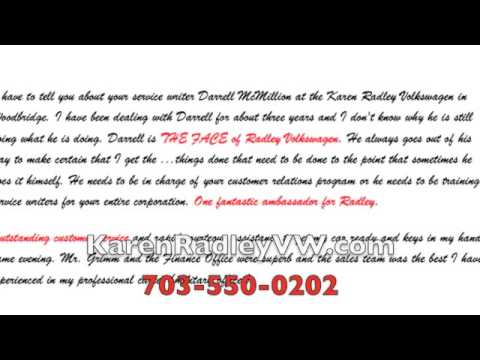Karen Radley Volkswagen Complaint Free