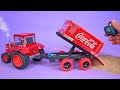 Amazing Mini TIPPER TRAILER FOR TRACTOR made with Soda Cans