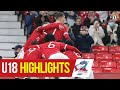 FA Youth Cup Highlights | Manchester United 4-2 Scunthorpe | The Academy