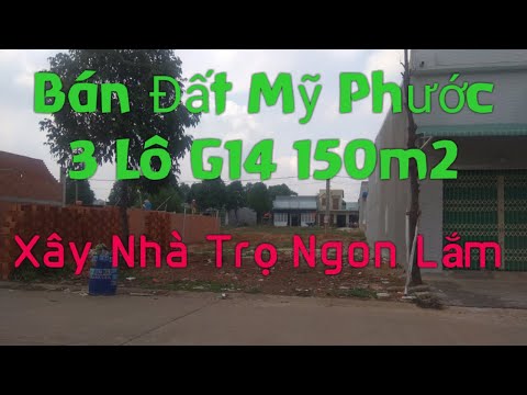 Đất Mỹ Phước 3, Bán Lô G14 Đường NG6, Khu G Mỹ Phước 3 Bình Dương