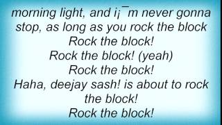 Watch Sash Rock The Block video