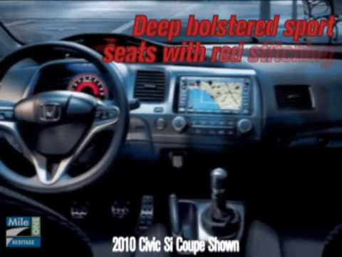 New 2010 Honda Civic Si Coupe Video Maryland Honda Dealer