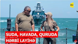 Suda, Havada, Quruda Hərbi Layihə