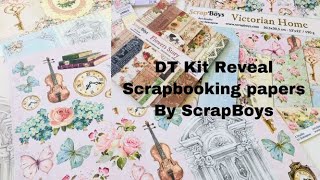DT Kit Reveal | ScrapBoys | Scrapbooking Papers | Ruchi’s Crafeteria
