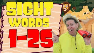 Fry Sight Words | 1-25 | With Matt From Dream English Kids