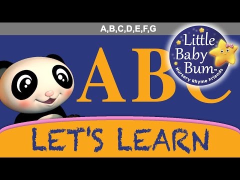 Lets Learn The ABC Song! With Little Baby Bum