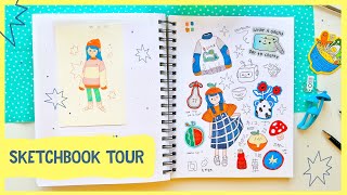 ⭐Sketchbook tour⭐