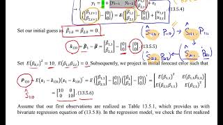 13.4. Updating time varying coefficients by using Kalman filter