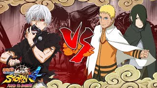 Kaneki vs Naruto & Sasuke - Naruto Shippuden Ultimate Ninja Storm 4 Road to Boruto