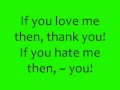 lady sovereign love me or hate me lyrics