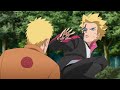 Karma Boruto Vs Naruto Full Fight l Boruto Episode 196