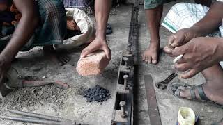 Primitive Technology: Wood Cutting Blade Fixing to Cutting in Saw Mill/ BD Wood Cutting Saw Mill