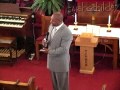 Pastor Tony Smith at West Trinity Baptist Church