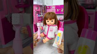 Satisfying With Unboxing Doll Bath Set Toys, Asmr Video