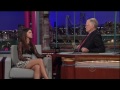 Selena Gomez on the Late Show with David Letterman (16th March 2011)