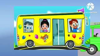 Wheels On The Bus Yellow Ana Dones