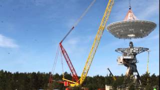 Timelapse - Rt-32 Antenas Pacelšana