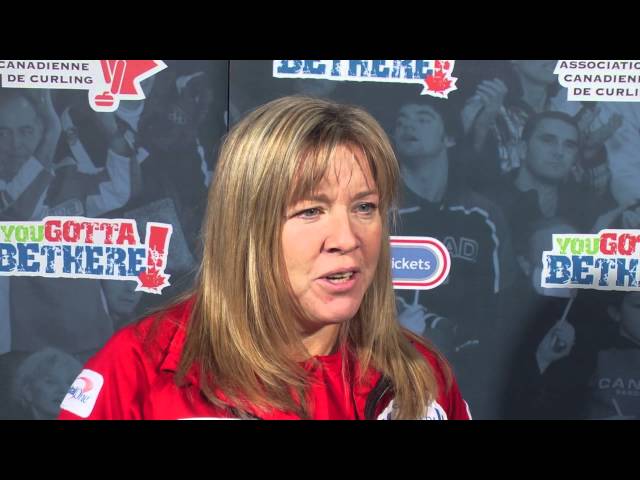 Draw 4 Media Scrum - 2012 Capital One Canada Cup