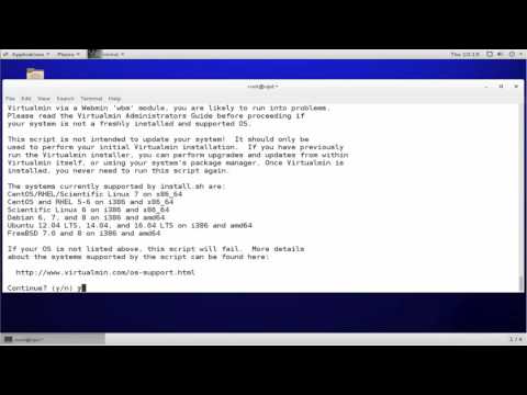 Video web hosting control panel red hat