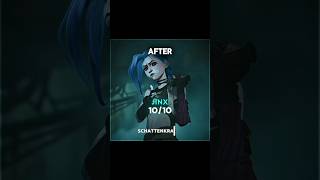 My Before Vs. After Impressions From Arcane Characters