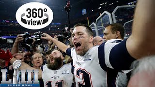 Super Bowl LIII Postgame All-Access in 360º | 2018 NFL Playoffs