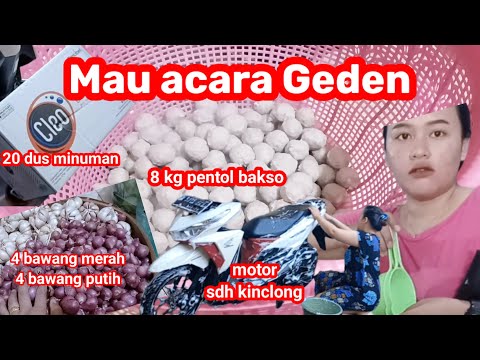 H-7 FULL BELANJA  || TKW HONGKONG MAU ACARA KAWINAN ANAKNYA