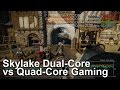 Intel Core i3 6100 vs Core i5 6600K vs Core i7 6700K CPU Gaming Benchmarks