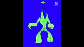 Ben 10 Recalibrated Omnitrix Hologram Blue Screen.