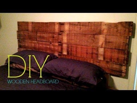 DIY Wood Headboard Ideas
