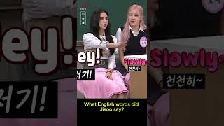 Real Blackpink Jisoo English Competency