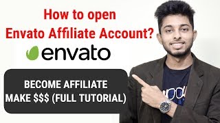 How to create envato or themeforest affiliate account? Affiliate Marketing | Freelancer Nasim
