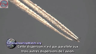 Le mensonge des traînées d'avions qui ne sont pas de condensation