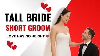 Tall Girl Marry Short King Tall Girl Short Man Tall Girl Short Guy Tall Woman Short Man Wedding