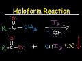 Haloform Reaction Mechanism With Methyl Ketones - Iodoform Test