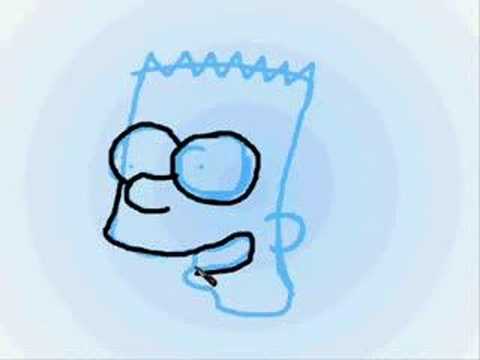 Drawing : Bart Simpson