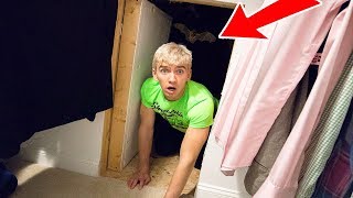 EXPLORING MY BROTHERS SECRET ROOM!! (HAUNTED) EXPLORING MY BROTHERS SECRET ROOM!! (HAUNTED)