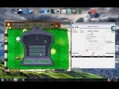 Plants vs Zombies Unlimited coins money hack cheat engine 5.5 plantsvszombies