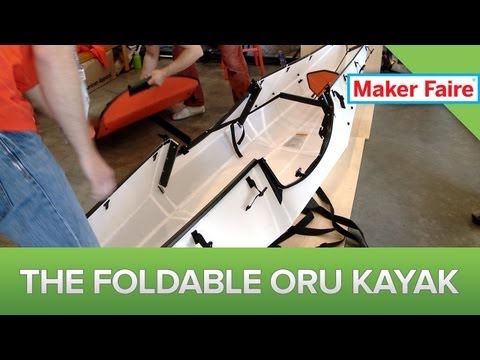 The Amazing Folding Kayak: Maker Faire 2013