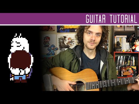 Undertale - Fallen Down (guitar tutoriel)
