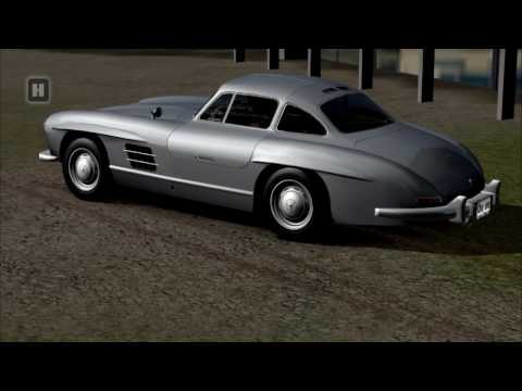 Classic Car MercedesBenz 300 SL Gullwing Test Drive Unlimited