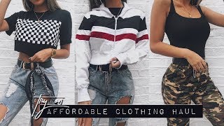 AFFORDABLE TRY ON CLOTHING HAUL - Summer 2018