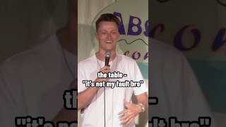 Guy Shook After Knocking Drink Over Andrew Packer Stand Up Comedy
