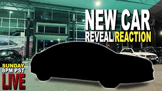 Taking Delivery Of My New Car Reveal & First Reaction - Live Event