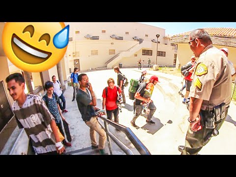 1 COP VS 23 SKATEBOARDERS